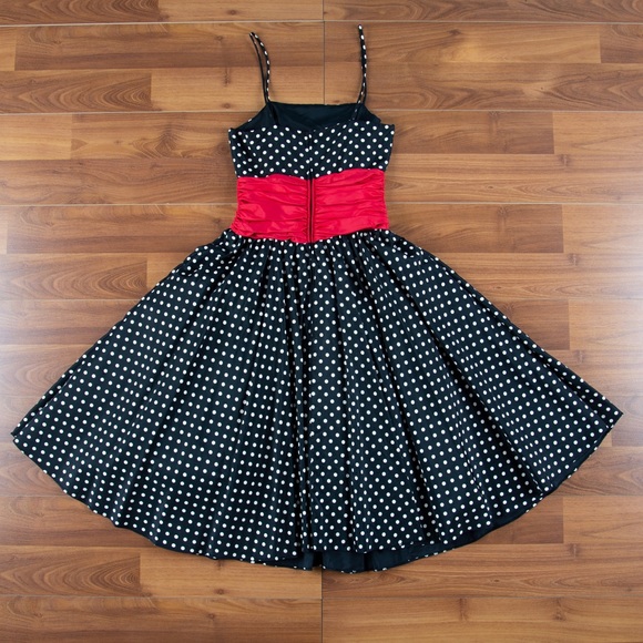 Glenrob 80’s/90’s Pinup Style Union Made Dress - Picture 2 of 8